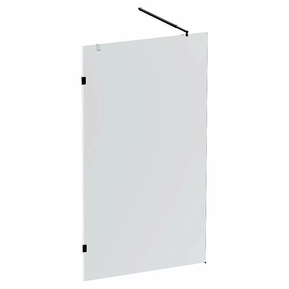 Душевое ограждение AM.PM X-Joy W94WI 110 W94WI-110-F1-BTE стекло прозрачное/профиль черный