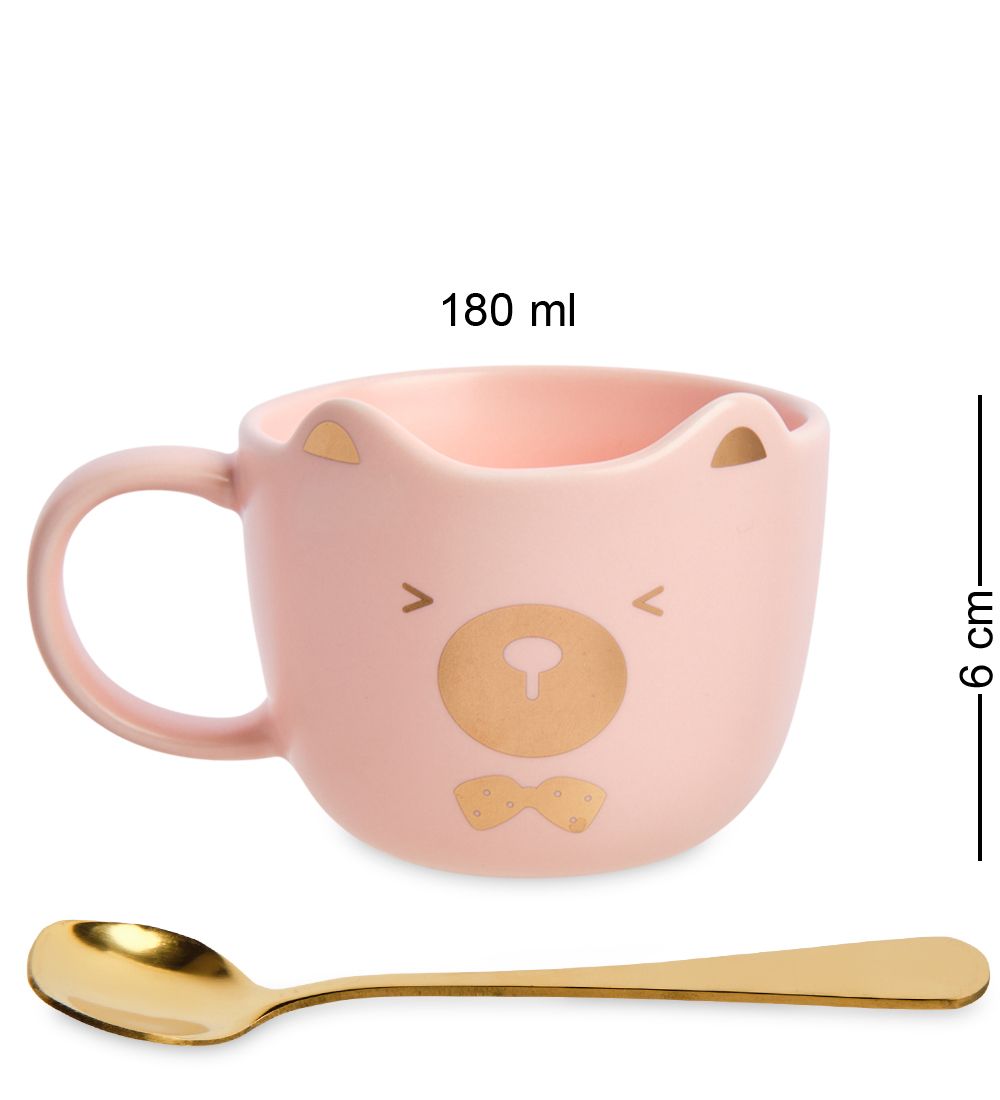 MUG-402/3 Чайная пара «Мишутка»