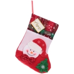 Носок новогодний «Новогоднее веселье» 25*15 см, в ассортименте