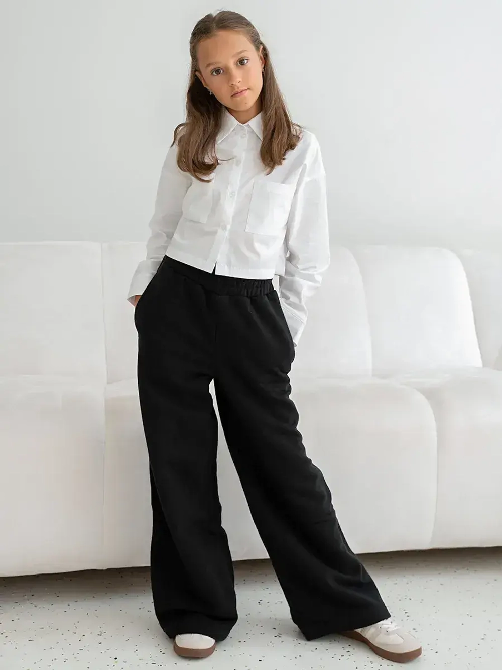 Школьная блузка для девочки