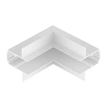 Соединитель угловой вертикальный для встраиваемого трека 509256 белый Uno Lightstar