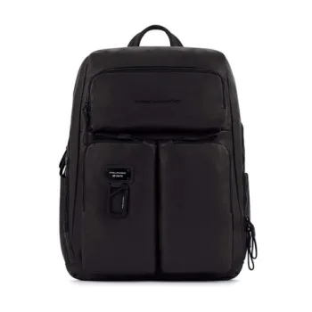 Рюкзак Piquadro Harper черный из натуральной кожи (CA3349AP/N)