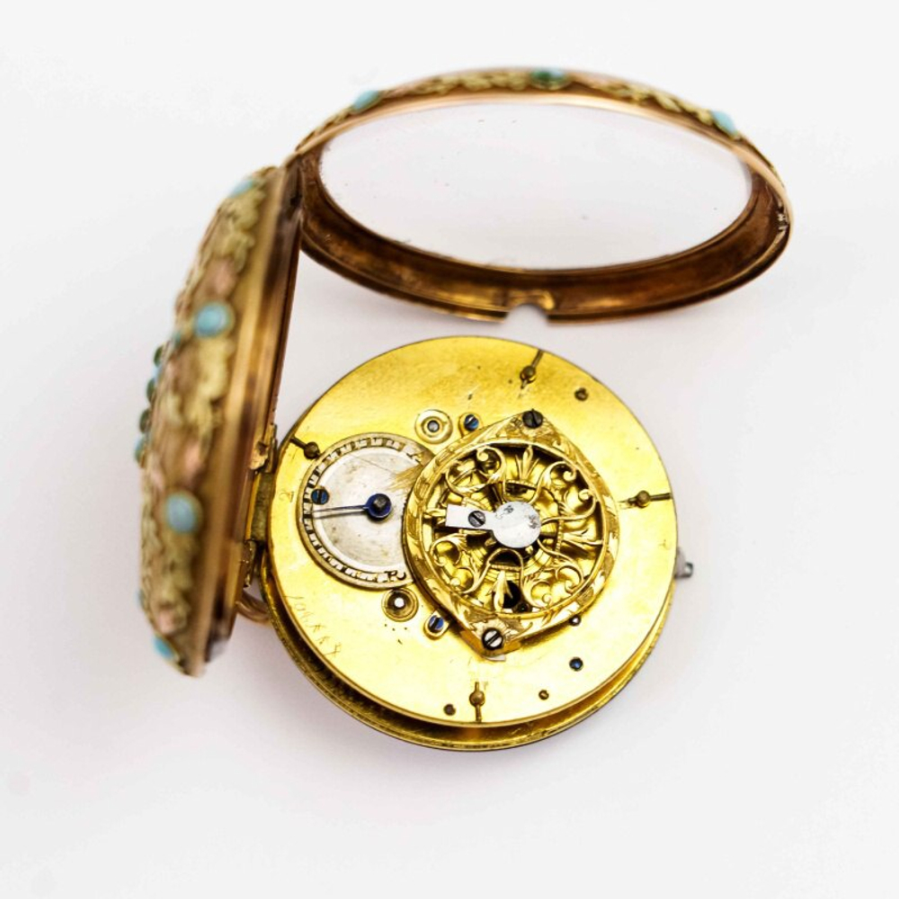 Антикварные карманные часы эпохи Ампира