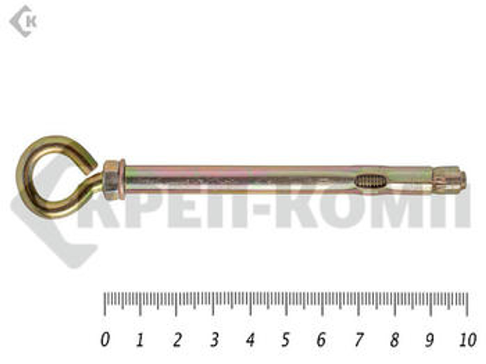 Анкер с кольцом м6 8х100 (5шт)