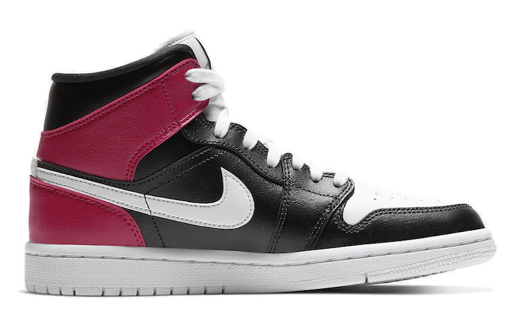 Air Jordan 1 Mid "Noble Red" Women"s