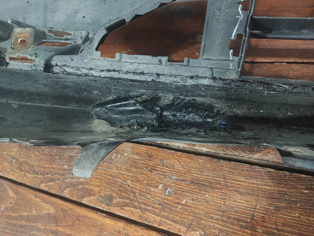 Бампер передний Mazda 6 (GJ) 18-нв Б/У Оригинал GSH750031