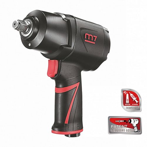 MIGHTY SEVEN (NC-4255QH) Гайковерт пневматический ударный 1/2", 1627 Нм, система «EZ Grease»