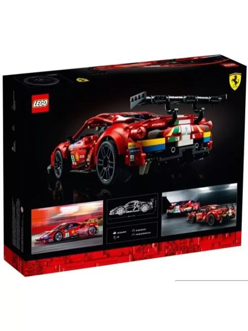Лего Техник 42125 Ferrari 488 GTE AF Corse 51