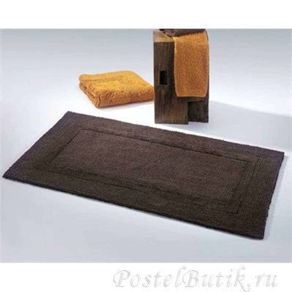 Коврик для унитаза 60х60 Reversible 772 Dark Brown Португалия