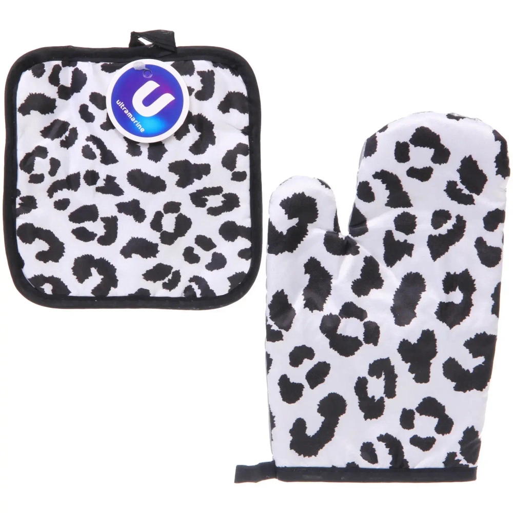 Прихватка в наборе с прихваткой-варежкой «Сафари», 25,5*15,5 см и 17*17 см, микс