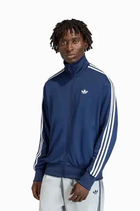 Кофта adidas Firebird Adicolor Mesh Track Top - темно-синий