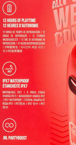 Колонка портативная JBL Flip 5, 20Вт, красный [jblflip5red]