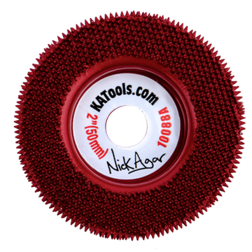 Диск универсальный Merlin 2, 3-Surface, D50мм, бордовый, D50мм, посадка 10мм