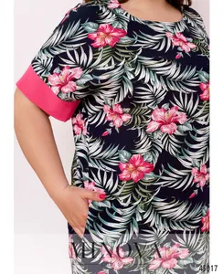 Платье 2270-темно-синий Minova