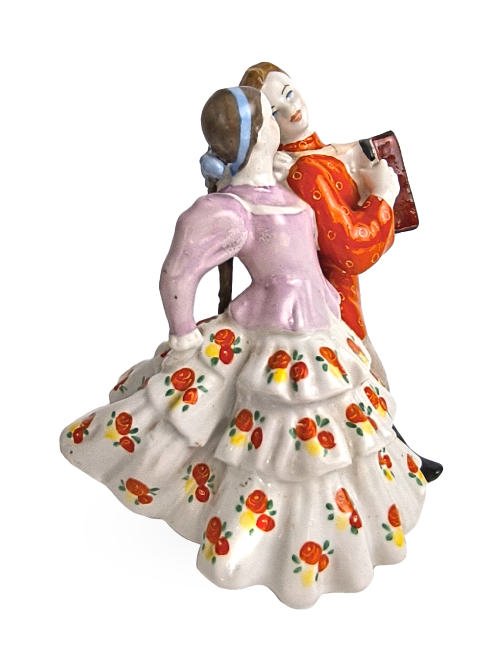 Фарфоровая статуэтка "Уральская кадриль" Дулево