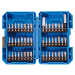 Набор вставок (бит) 1/4&quot;, HEX, TORX, SQUARE, Phillips, Pozidriv, Slotted, 49 предметов KING TONY 1049CQ