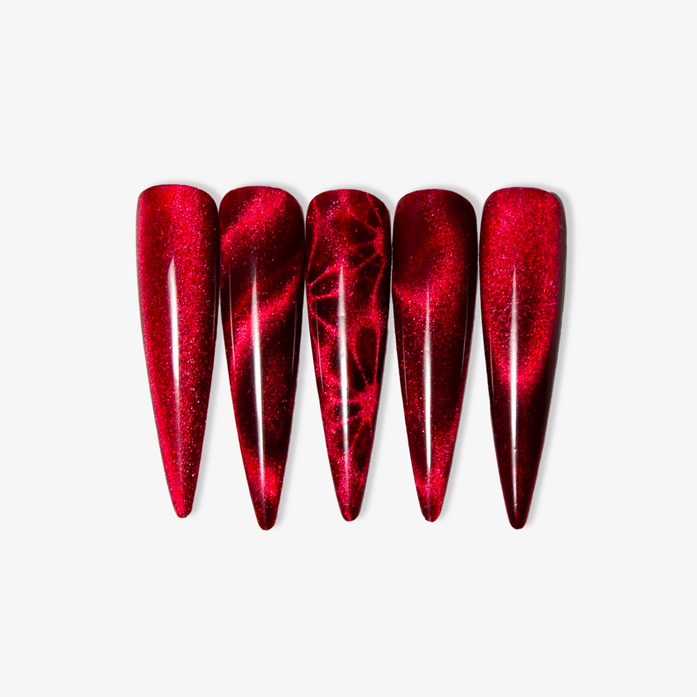 SoLa Гель-лак Red Horse Cat Кошачий глаз, 10мл3