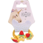 Резинки для волос детские 3шт «КАРАМЕЛЬКИ», звезды, d-3см