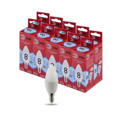 Лампочка светодиодная ЭРА RED LINE LED B35-8W-840-E14 R E14 / Е14 8 Вт свеча нейтральный белый свет