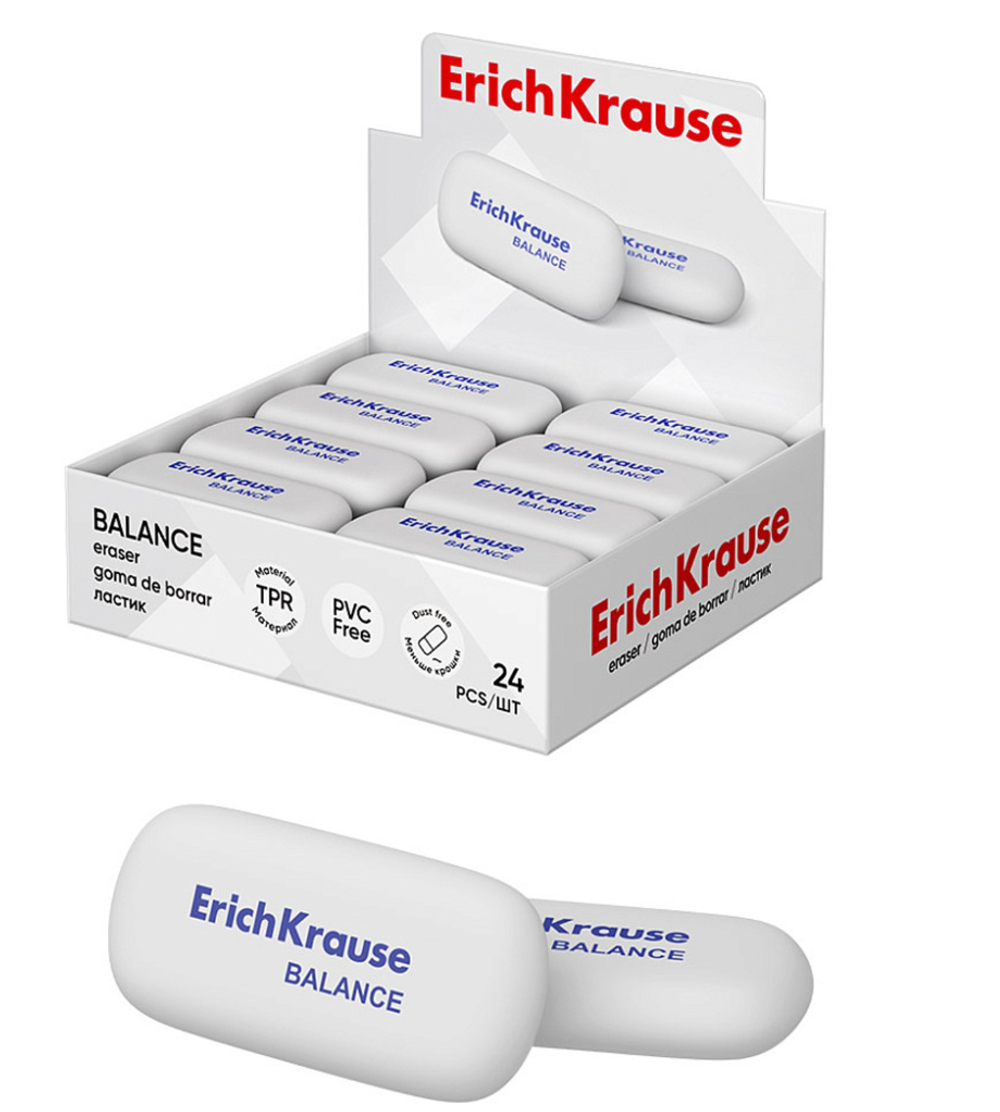 Ластик ErichKrause Balance Mini,50*23*9мм.мягкий,гипоаллергенный 9968