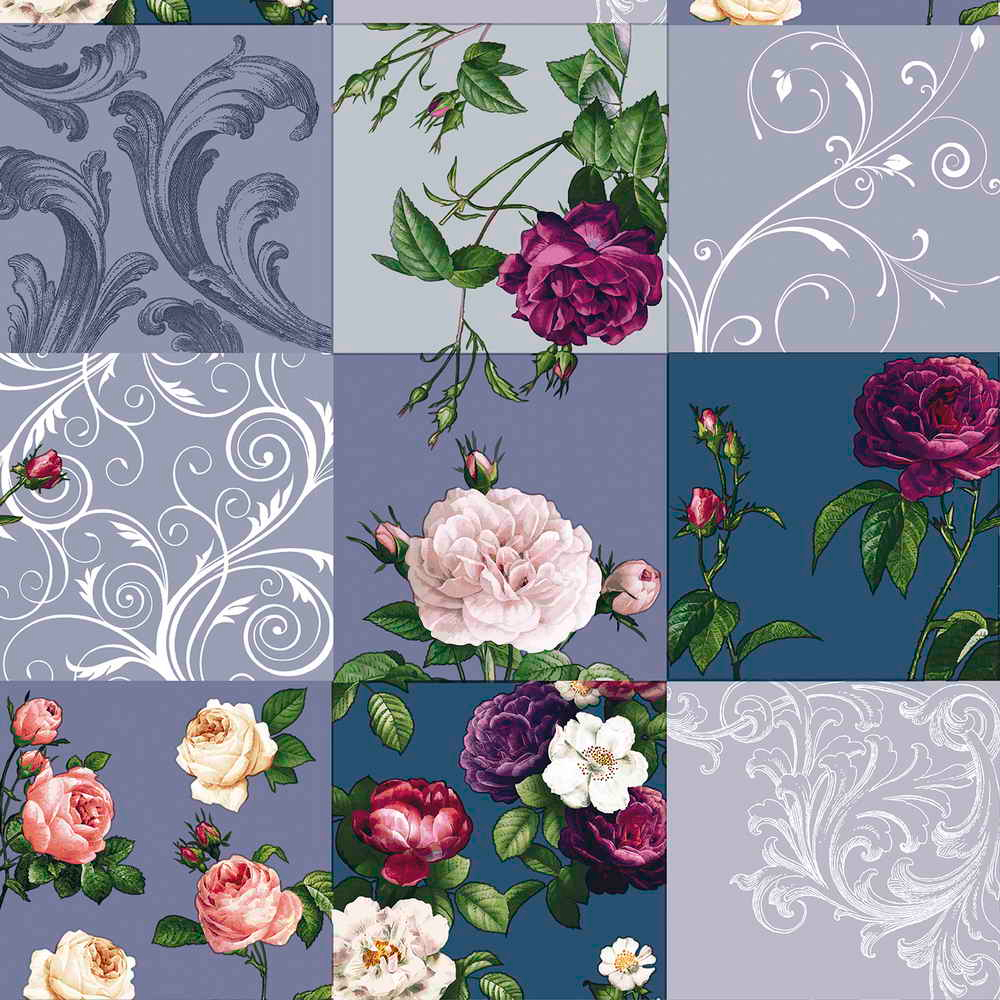 Клеенка столовая на нетк.основе Dekorama 227D 1,4*20м (20м/рул)