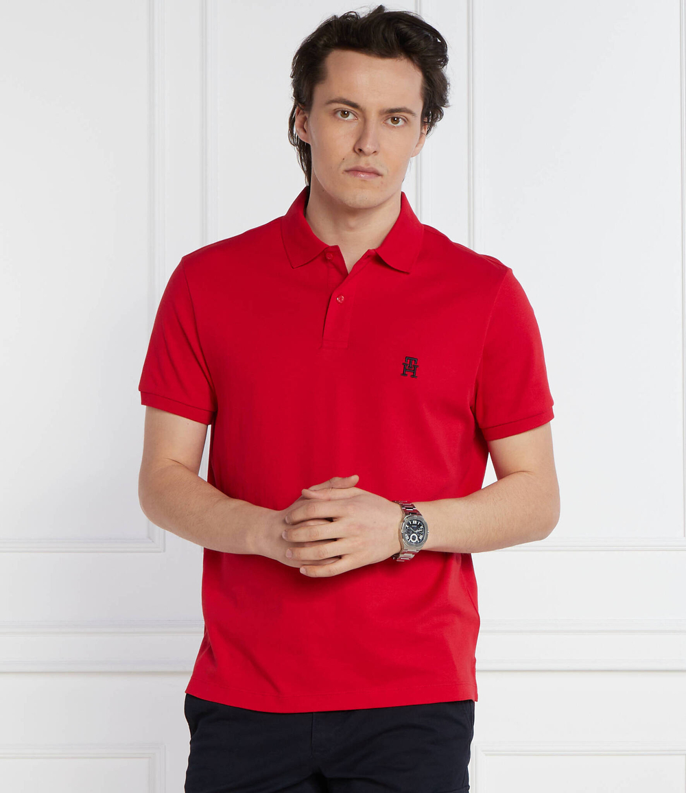 Поло Tommy Hilfiger - красный(MW0MW34783)