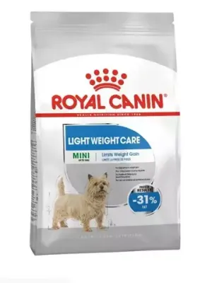 Корм для малоактивных собак, Royal Canin Mini Light Weight Care