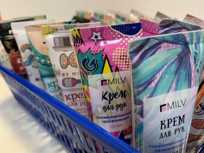 Крем для рук MILV увлажняющий 40 мл в ассортименте