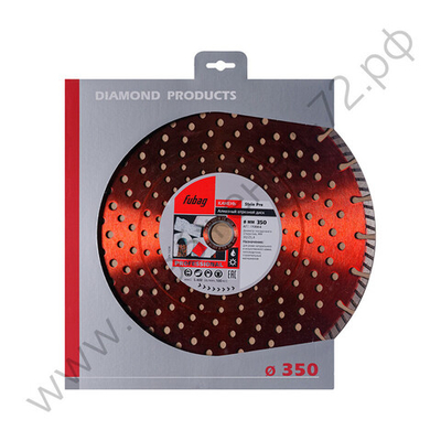 FUBAG Алмазный отрезной диск Stein Pro D350 мм/ 30-25.4 мм по камню