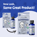 Legendairy Milk, Органические капли бузины, от 6 месяцев, со вкусом винограда, 60 мл (2 жидк. Унции)