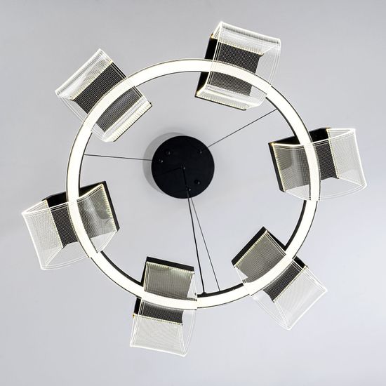 Подвесной cветильник LED4U L7707-600 BK