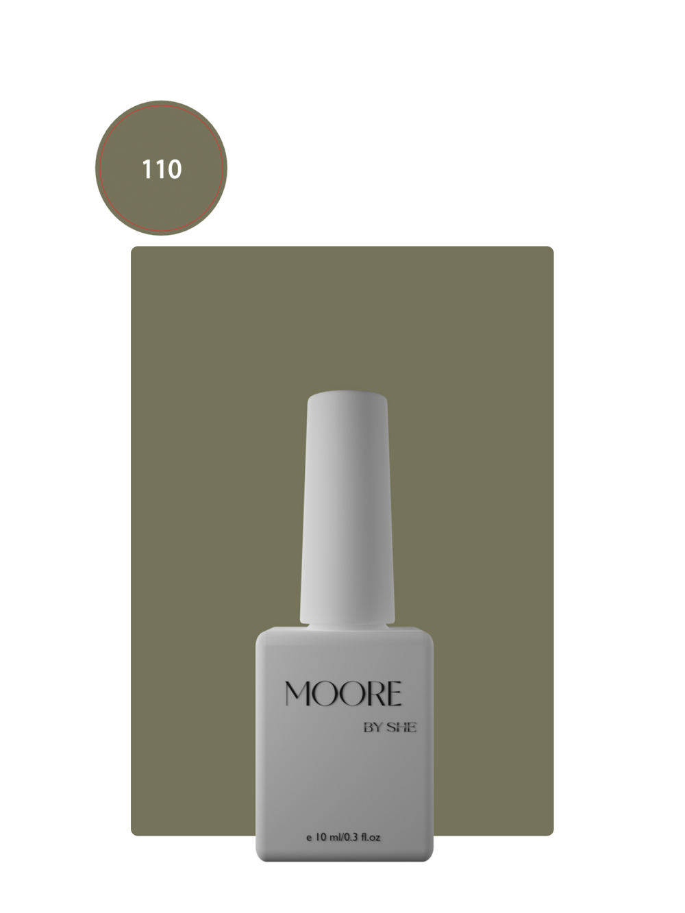 Moore Гель-лак  110 10 ml