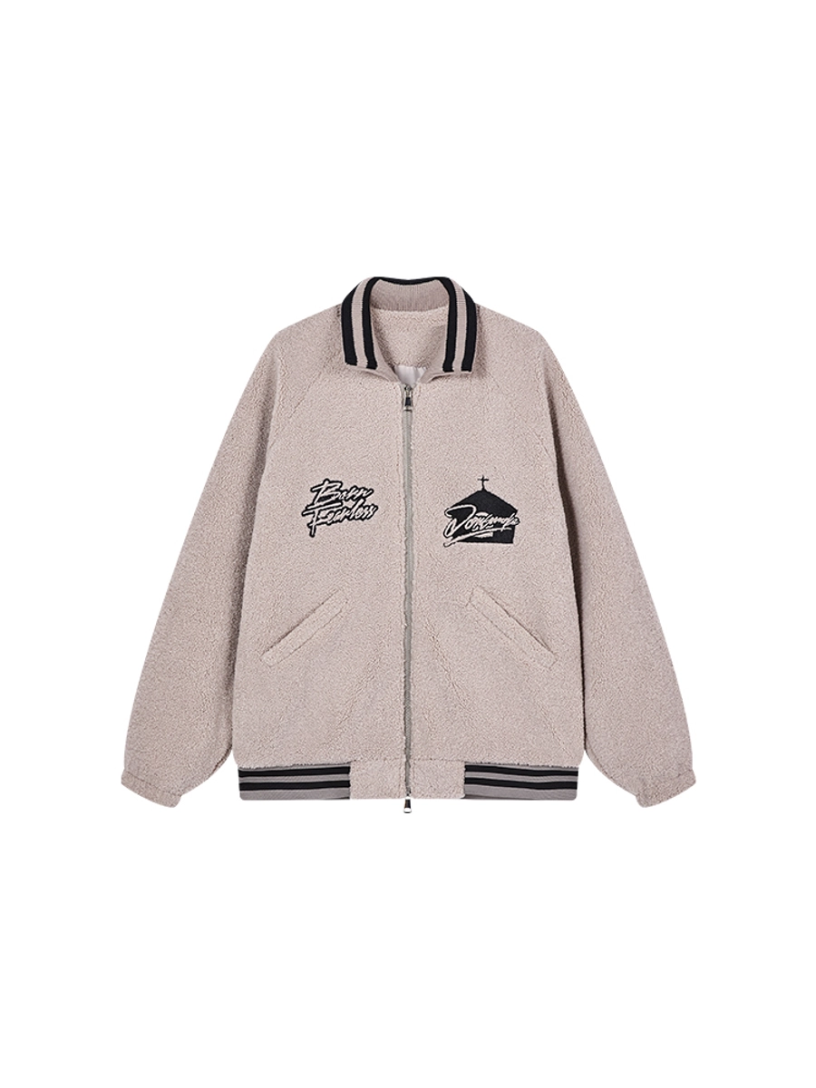 Шерповая куртка DONSMOKE "Church Logo" Sherpa Jacket