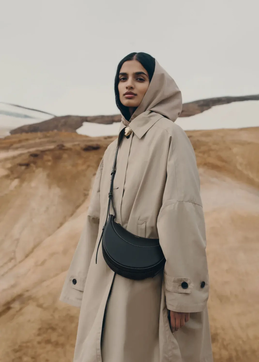 POLENE СУМКА NUMERO DIX, ЧЕРНЫЙ