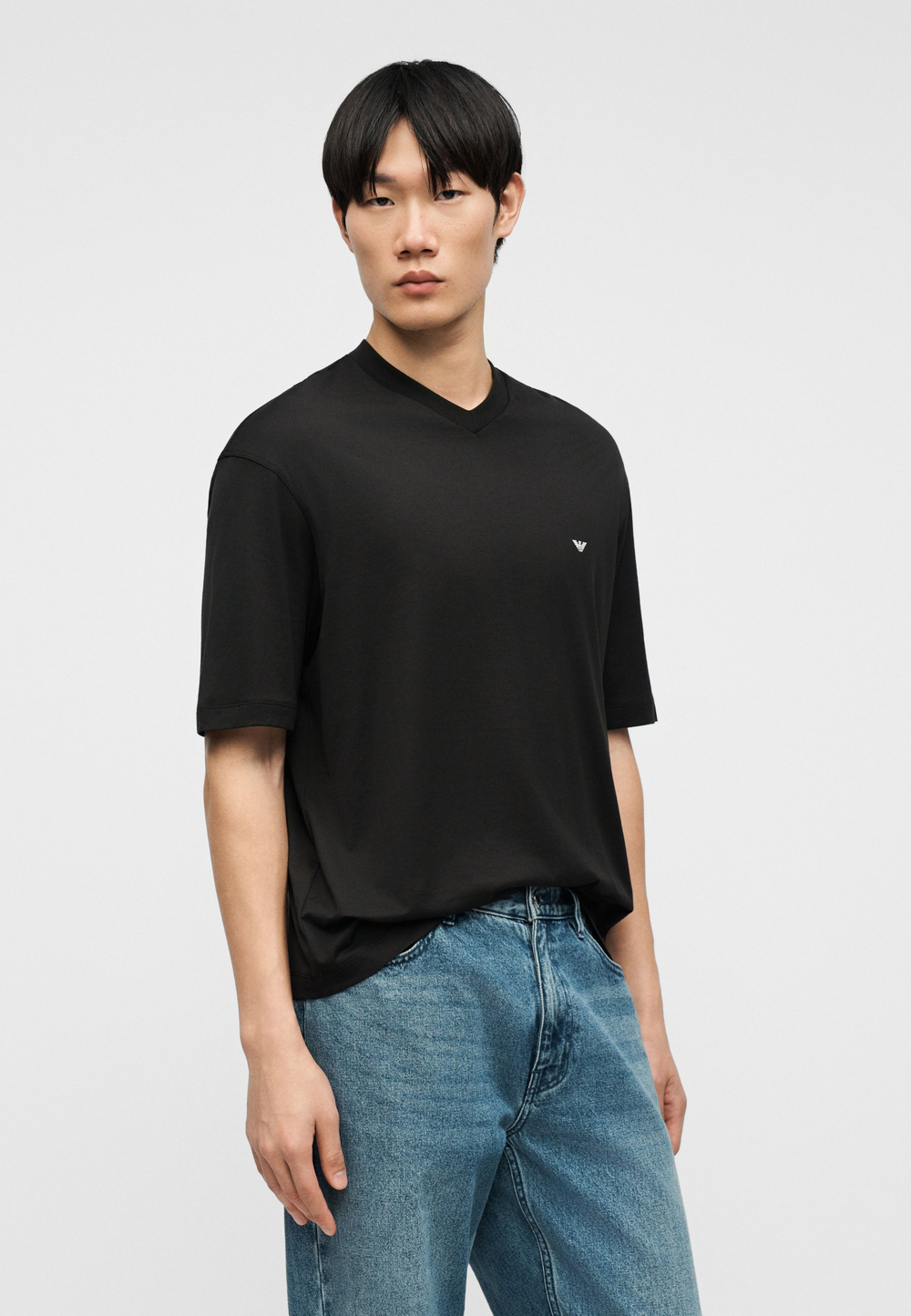 Emporio Armani Футболка с принтом - Чёрный