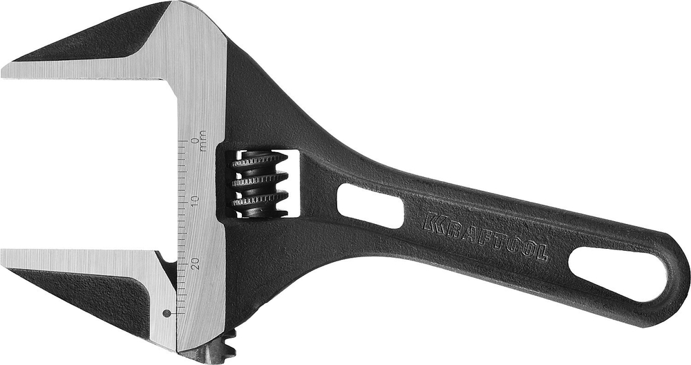 Ключ разводной компактный c тонкими губками SlimWide Compact 120 / 28 мм, KRAFTOOL