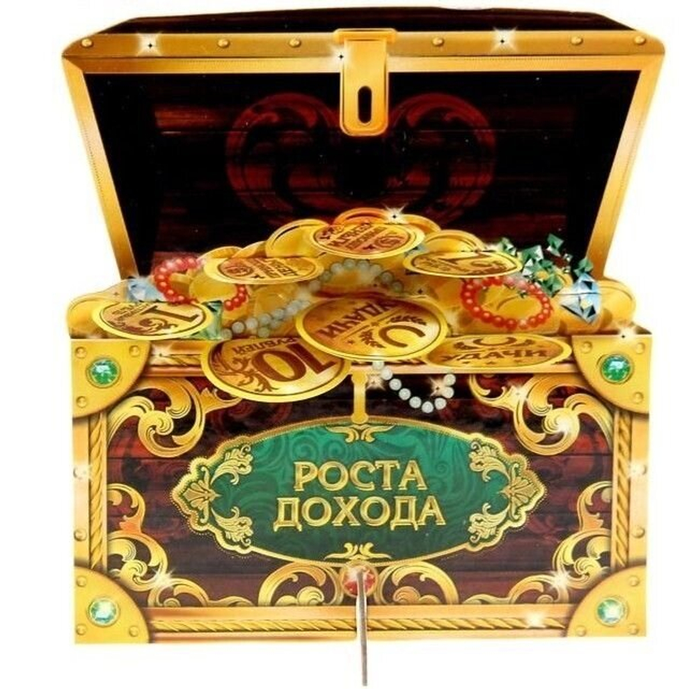 Пожелания настольные со свитками "Роста и дохода"