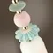 4861/1B CLASSIC ODL_EX21 201 золото/разноцветн./керамика/стекло Подвес E14 1*40W CANDY