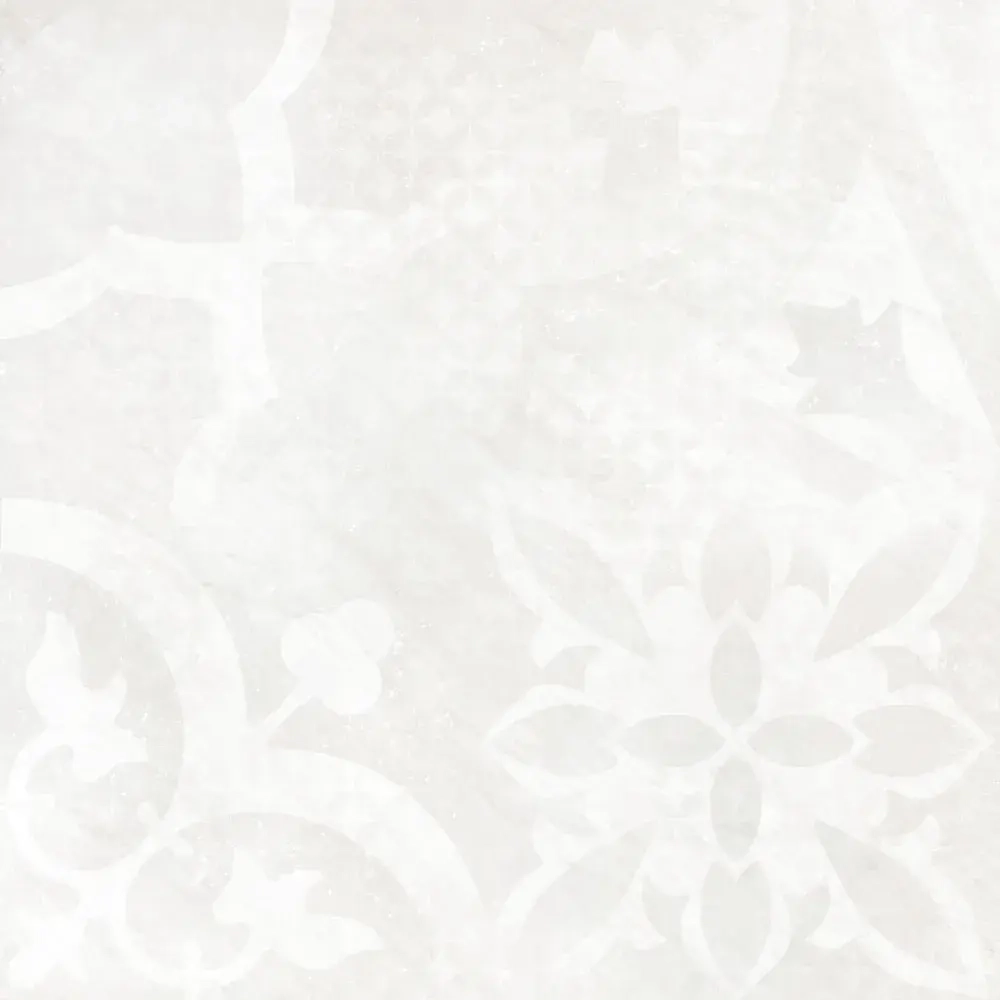 Керамогранит Alma Ceramica GFU04RIC17R Ricci 60x60 белый сахарный с узорами