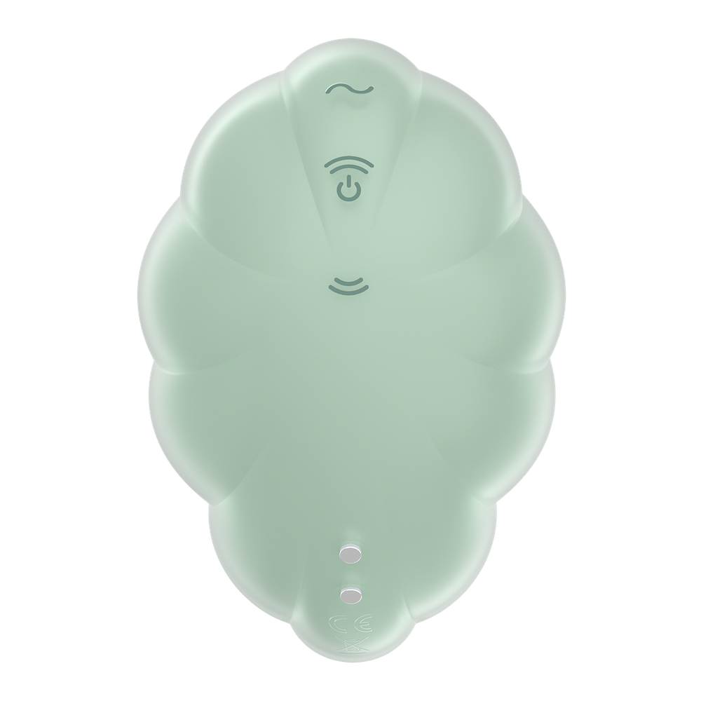 Вакуумный стимулятор клитора Satisfyer Cloud Dancer, мятный