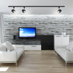 370547 PORT NT19 251 черный Светильник трековый однофазный трехжильный IP20 GU10 50W 230V VETERUM