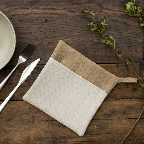 Прихватка «Ибица» горчичный