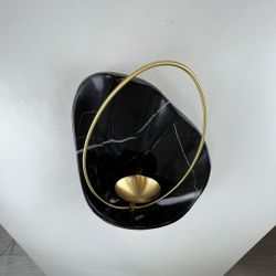 Настенный Светильник Clam Черный Мрамор By Imperiumloft