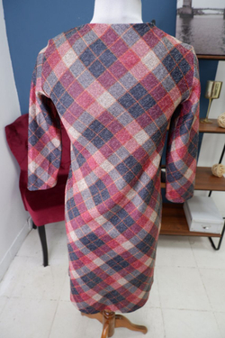 Платье Deniza в клетку 44 размер, новое