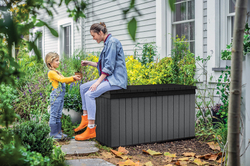 Пластиковый сундук Keter Darwin 570 л graphite