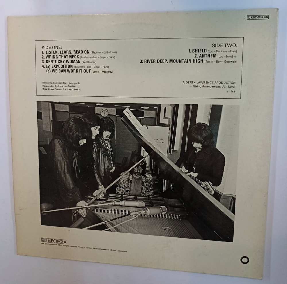 Deep Purple The Book Of Taliesyn (Germany 1969)