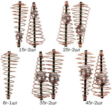 Кормушки огруженные Salmo ВИХРЬ набор №1