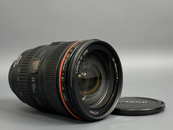 Canon 24-105mm 4L IS USM царапинки на линзе