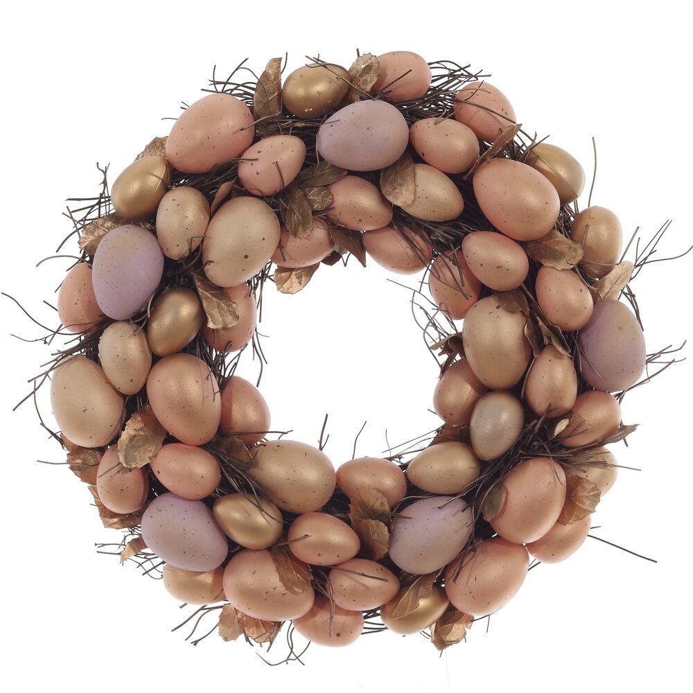 GAEM Изделие декоративное "Венок пасхальный", L32 W7 H33 см