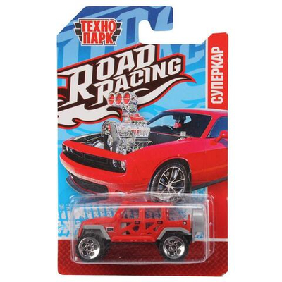 Модель ин. мет. "Road Racing Суперкар" 7,5см. в ассорт, блистер RR-7-7-14-R (720) (Технопарк)